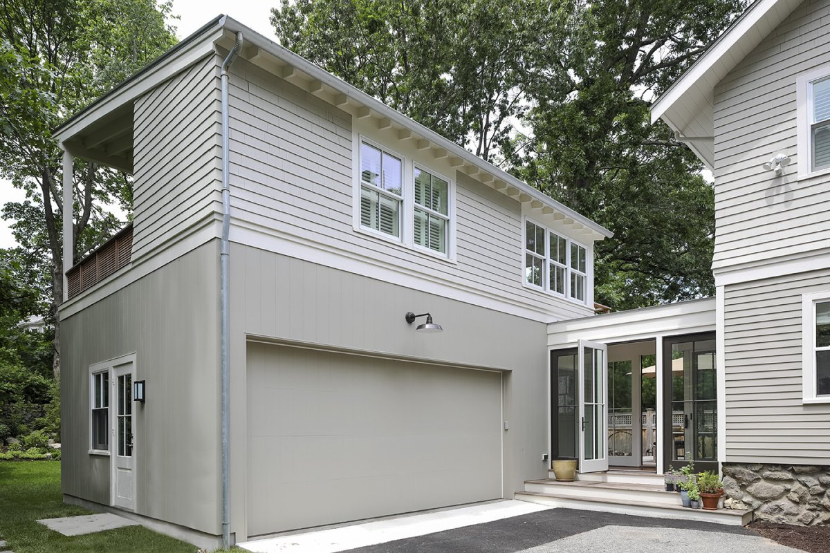 shed roof house addition© Jacob Lilley Architects Arlington, MA
