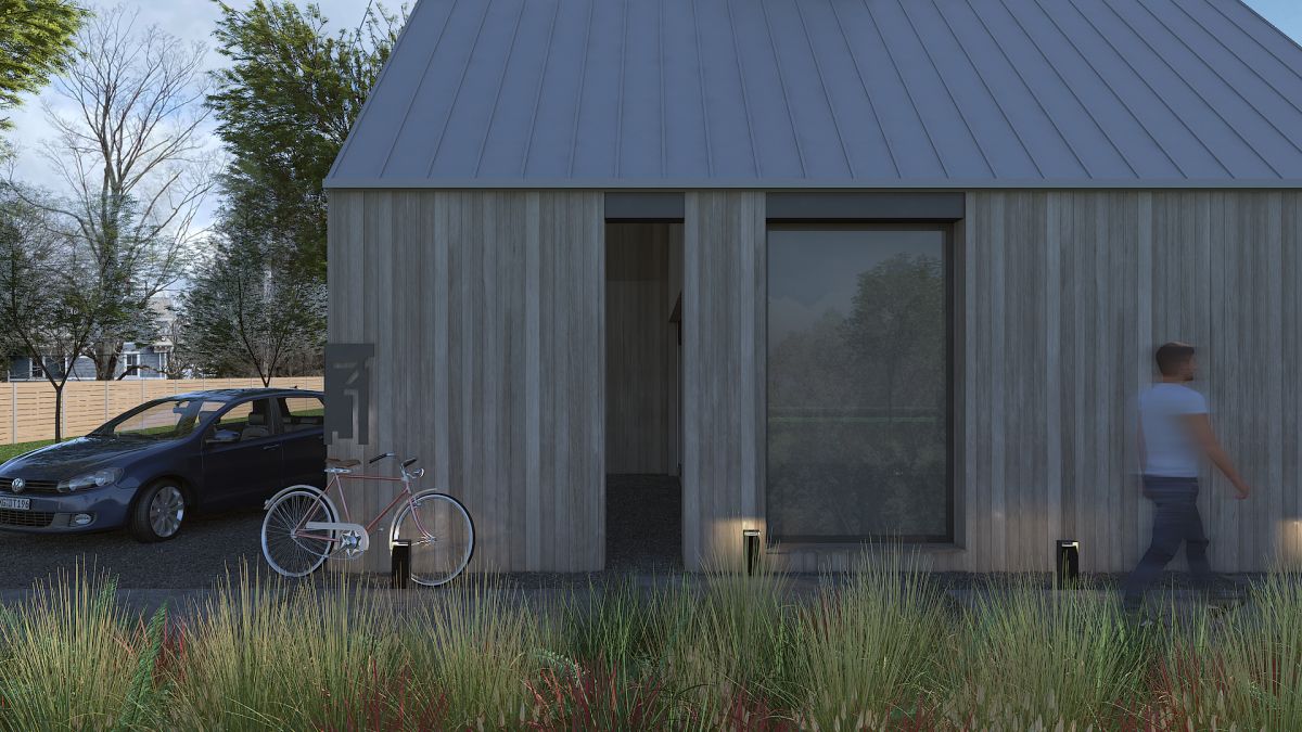 close up of siding on the house© Jacob Lilley Architects Wellesley, MA